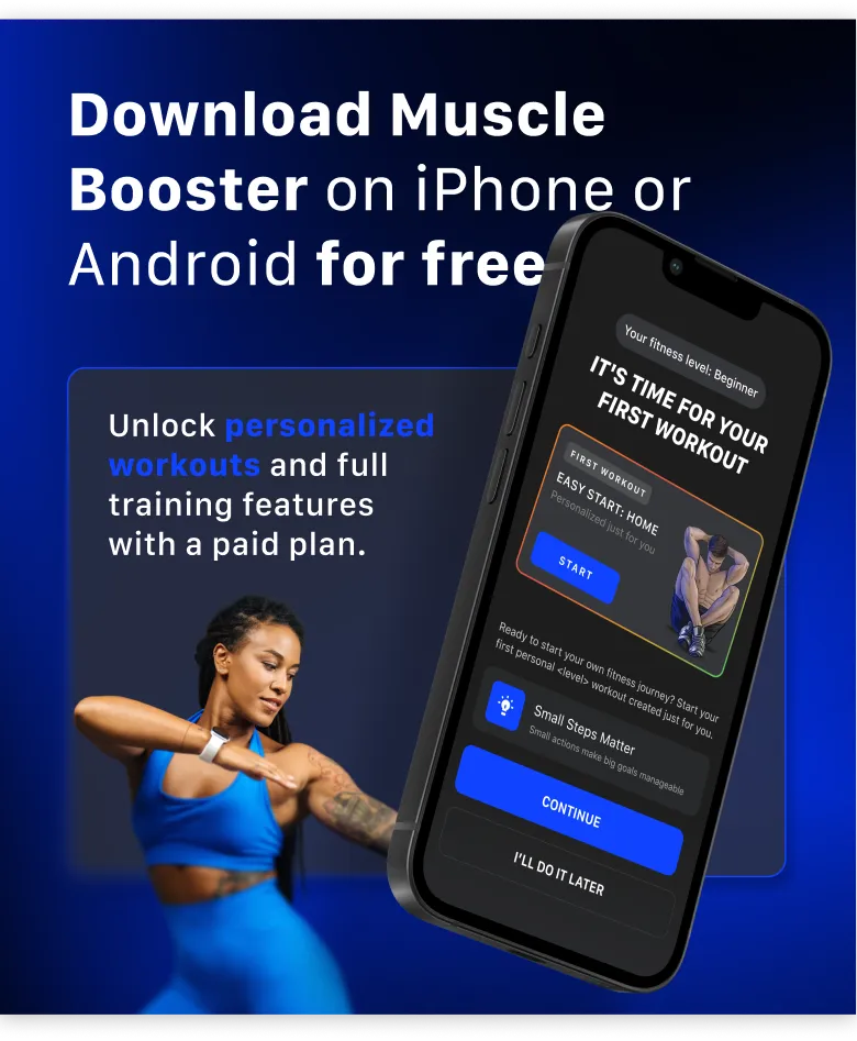 Muscle Booster App Store