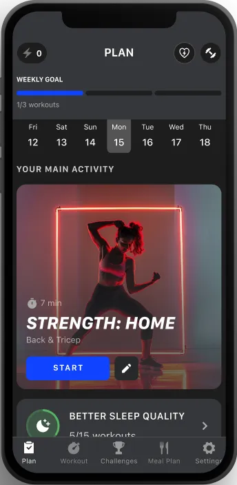 PLANO DE TREINO PERSONALIZADO